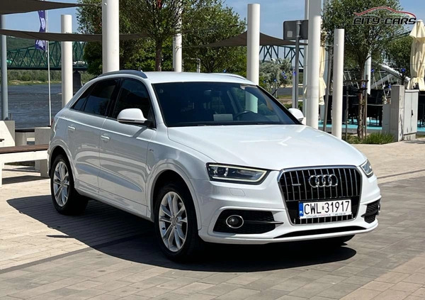 Audi Q3 cena 68900 przebieg: 218000, rok produkcji 2014 z Gorzów Wielkopolski małe 781